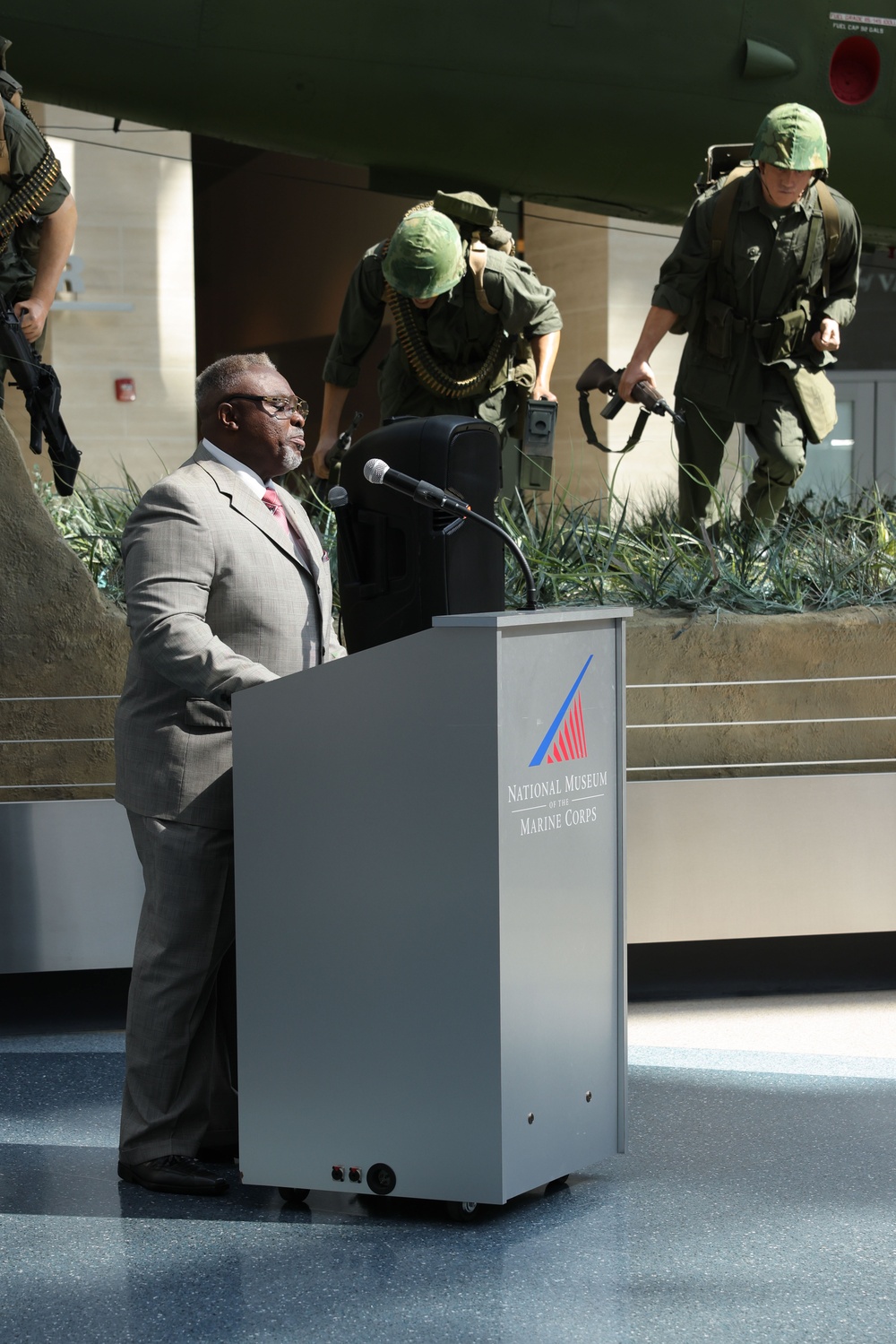Sgt. Maj. Goodyear Relinquishes Post to Sgt. Maj. Dorsey