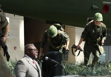 Sgt. Maj. Goodyear Relinquishes Post to Sgt. Maj. Dorsey