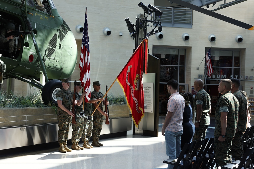 Sgt. Maj. Goodyear Relinquishes Post to Sgt. Maj. Dorsey