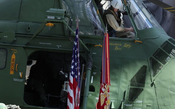 Sgt. Maj. Goodyear Relinquishes Post to Sgt. Maj. Dorsey