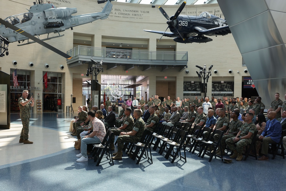 Sgt. Maj. Goodyear Relinquishes Post to Sgt. Maj. Dorsey