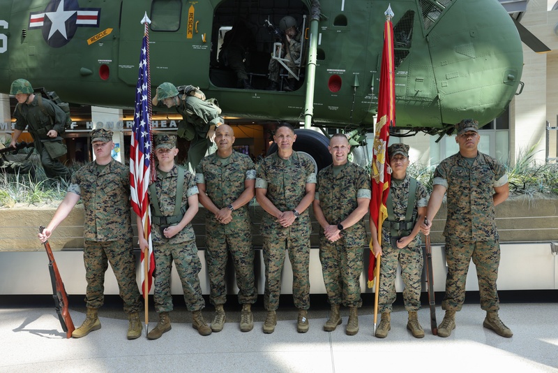 Sgt. Maj. Goodyear Relinquishes Post to Sgt. Maj. Dorsey