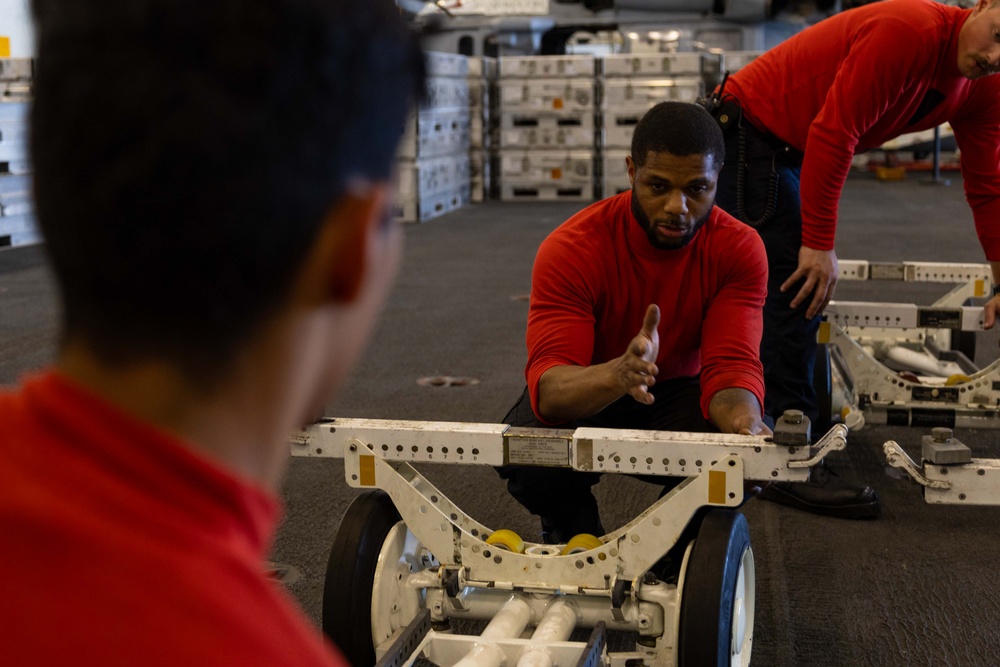 USS Gerald R. Ford (CVN 78) Ammunition Onload