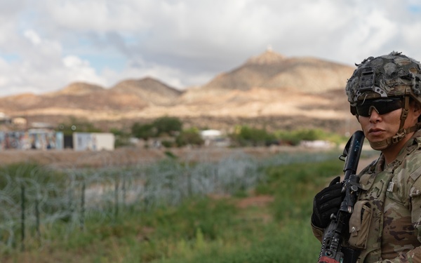 1st Battalion, 41st Infantry Regiment supports southern border mission