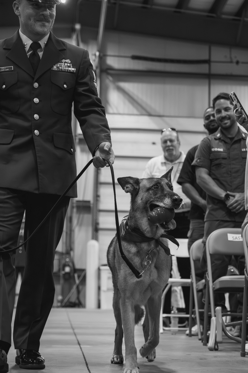K-9 Ani Honored During Retirement Ceremony at Maritime Safety and Security Team New York