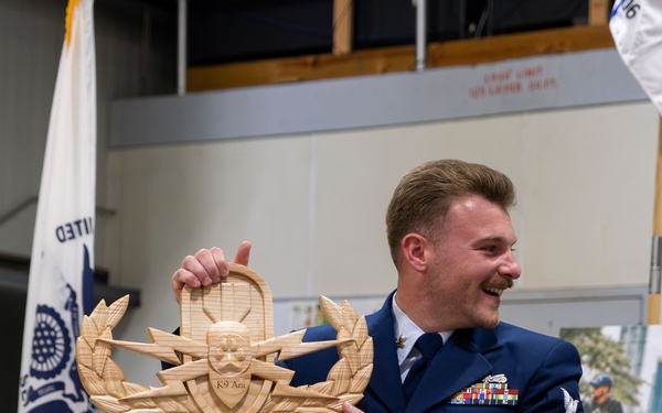 K-9 Ani Honored During Retirement Ceremony at Maritime Safety and Security Team New York