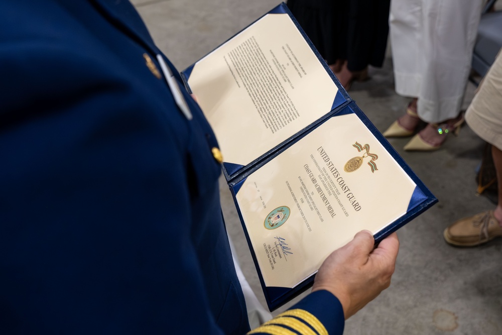K-9 Ani Honored During Retirement Ceremony at Maritime Safety and Security Team New York