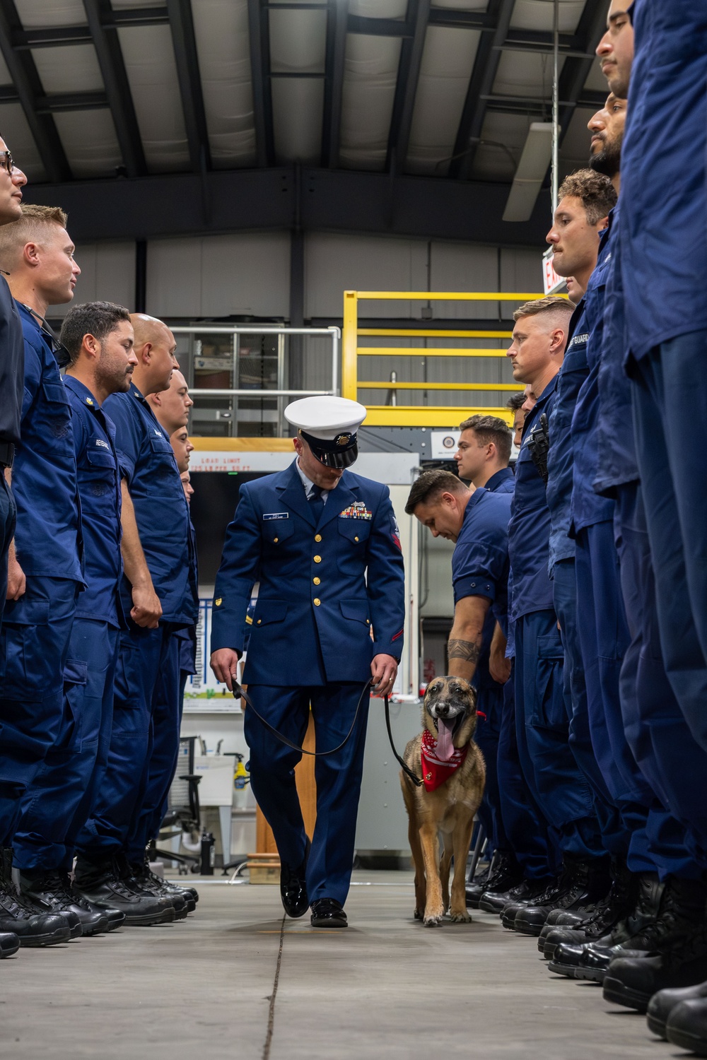 K-9 Ani Honored During Retirement Ceremony at Maritime Safety and Security Team New York