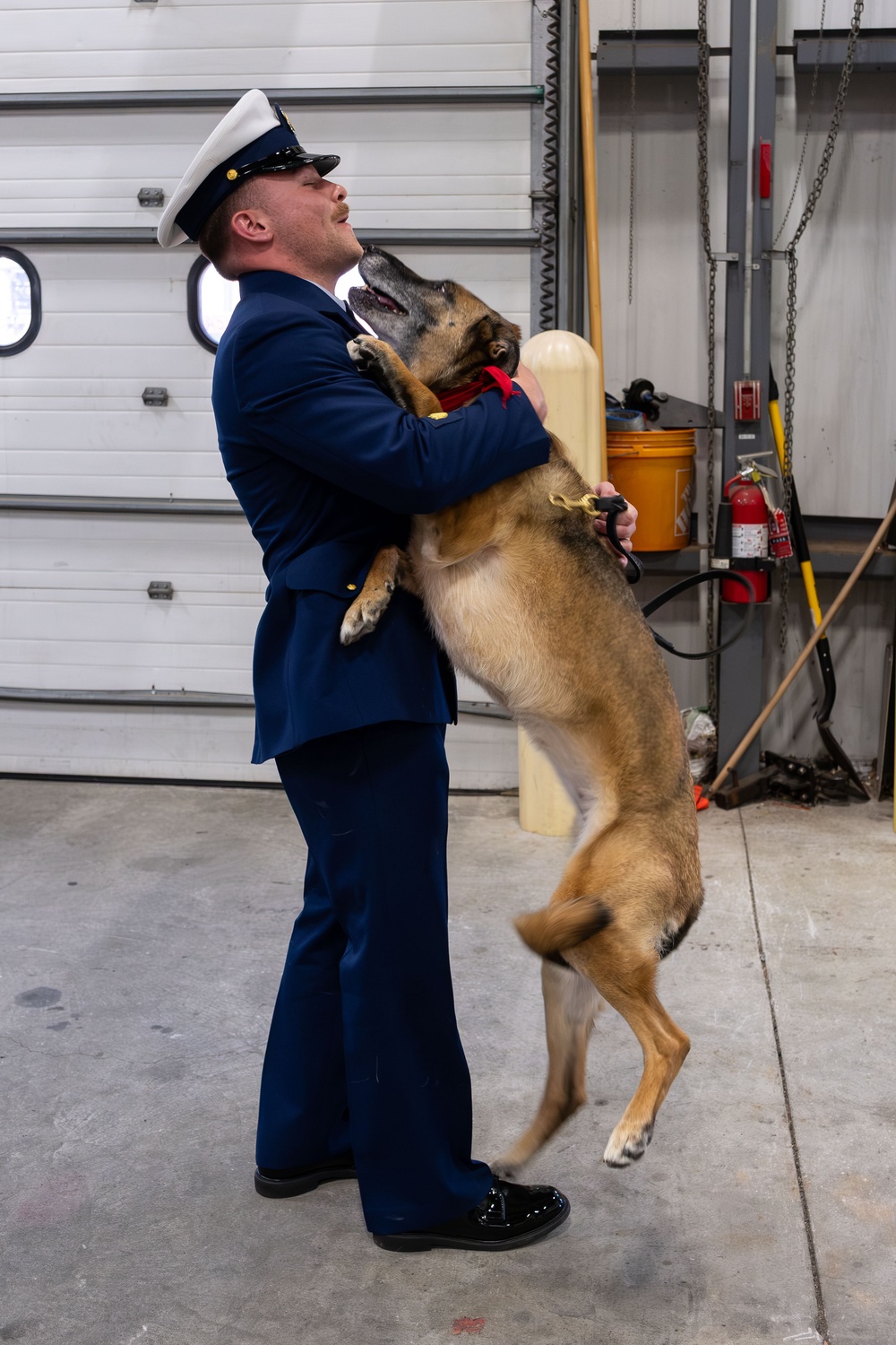 K-9 Ani Honored During Retirement Ceremony at Maritime Safety and Security Team New York