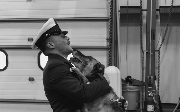 K-9 Ani Honored During Retirement Ceremony at Maritime Safety and Security Team New York