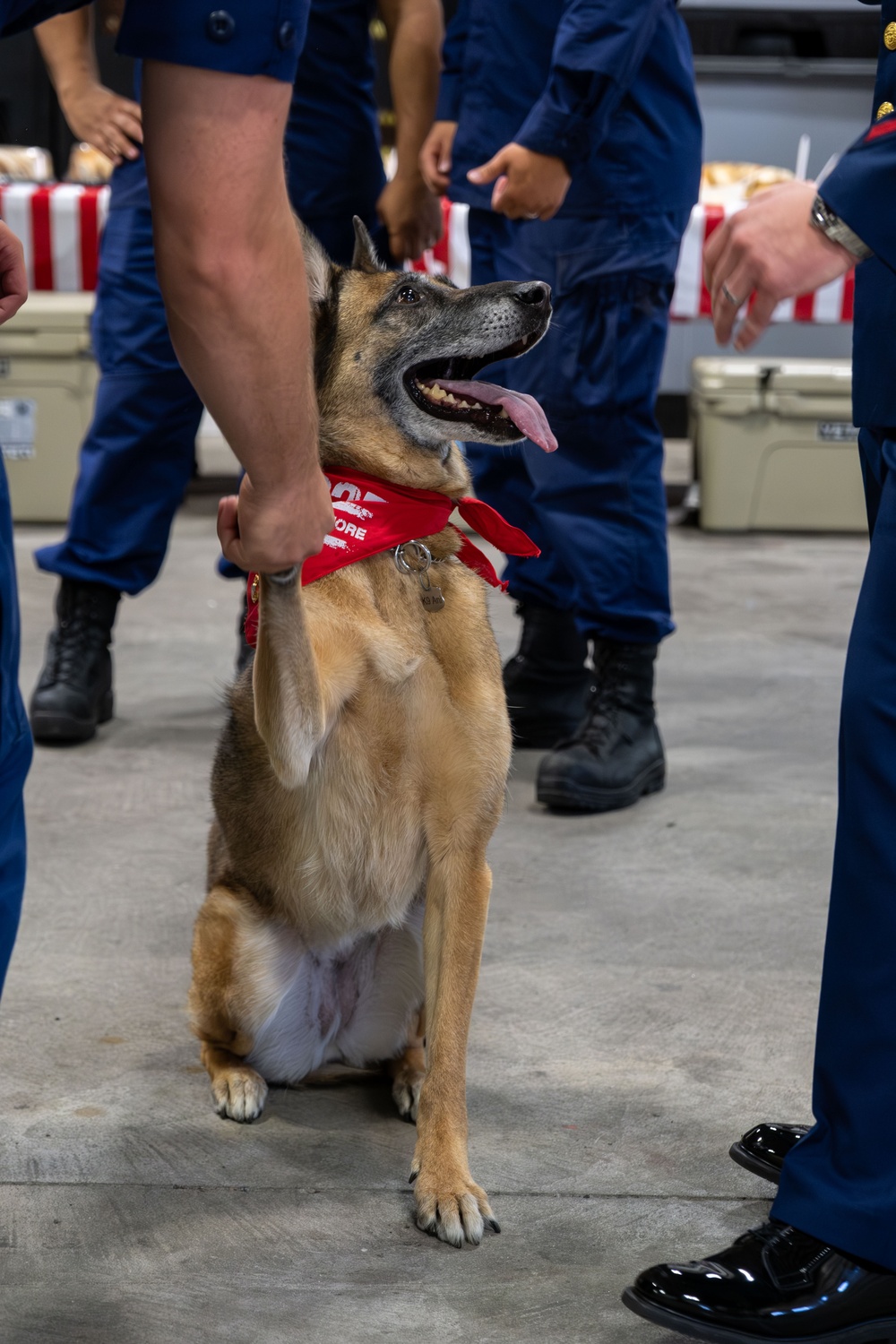 K-9 Ani Honored During Retirement Ceremony at Maritime Safety and Security Team New York