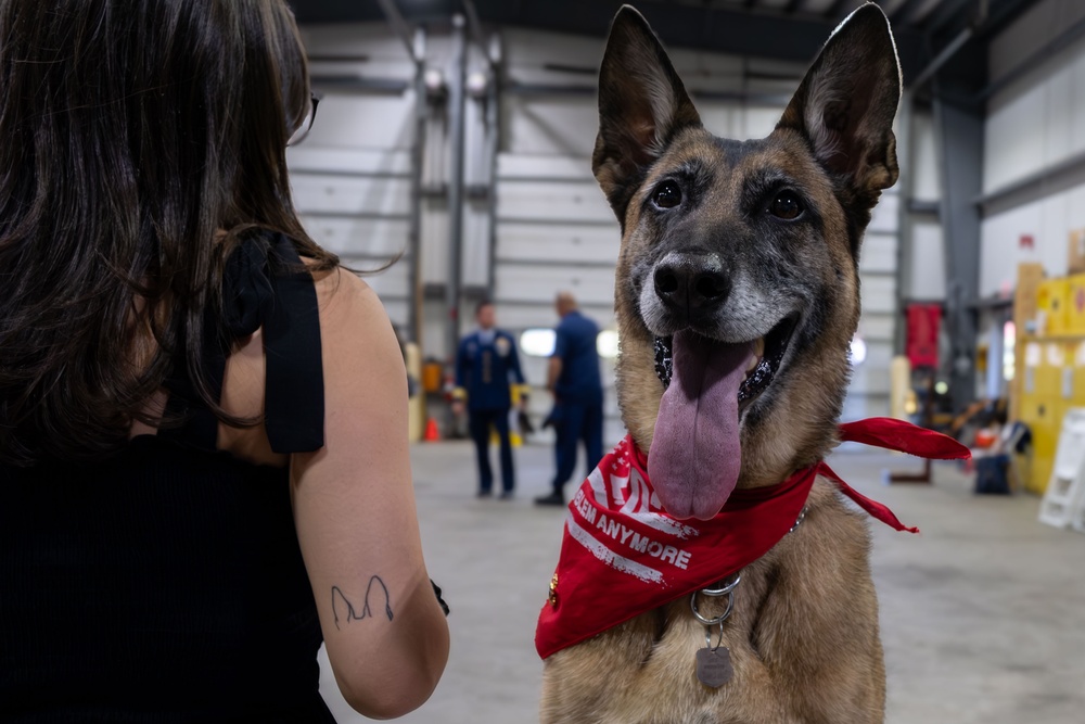 K-9 Ani Honored During Retirement Ceremony at Maritime Safety and Security Team New York