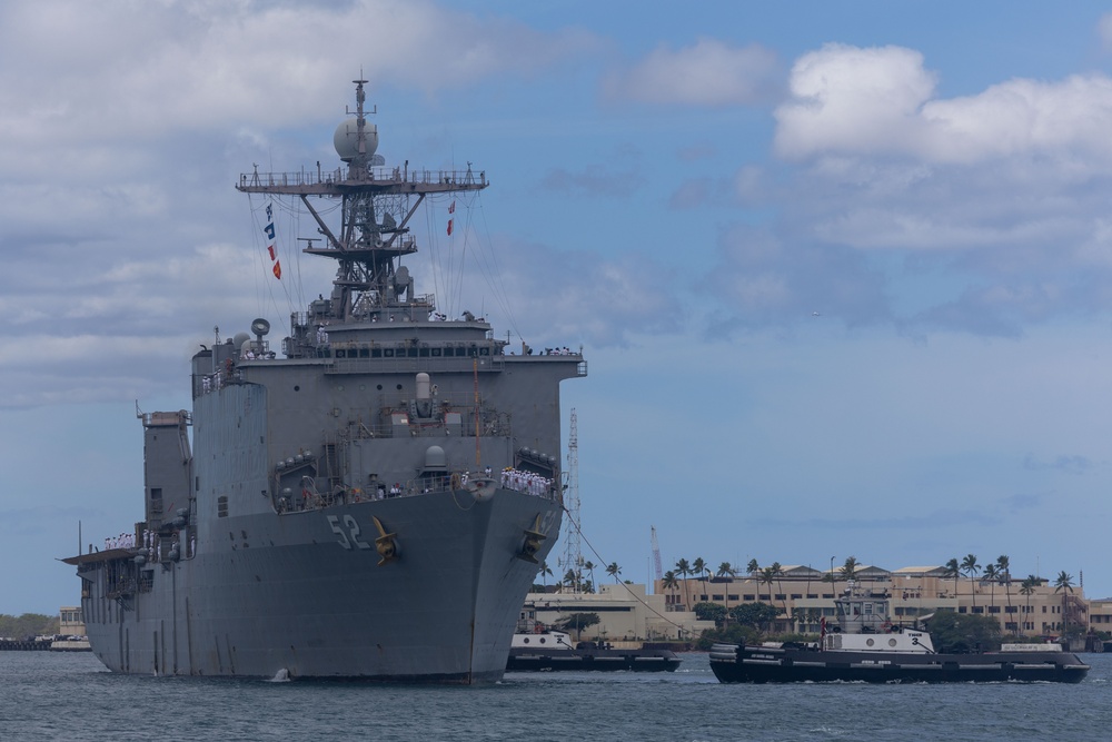 USS Pearl Harbor arrives in Hawaii to begin Pacific Partnership 2025