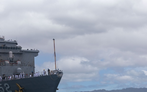 USS Pearl Harbor arrives in Hawaii to begin Pacific Partnership 2025