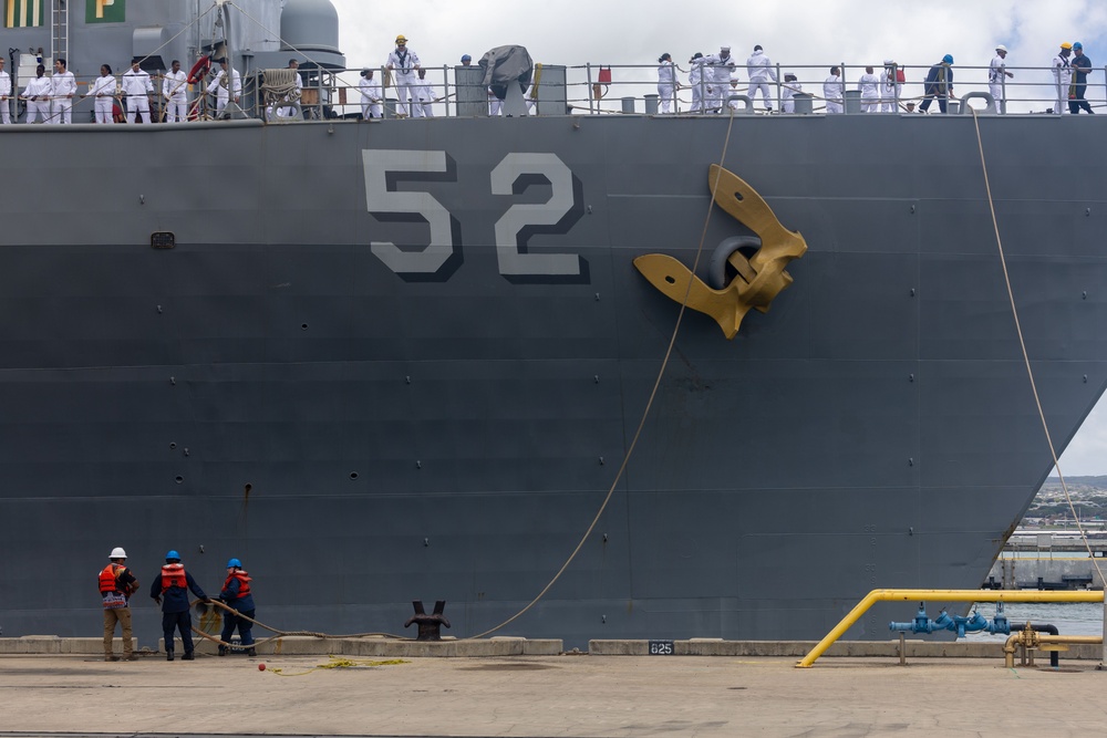 USS Pearl Harbor arrives in Hawaii to begin Pacific Partnership 2025