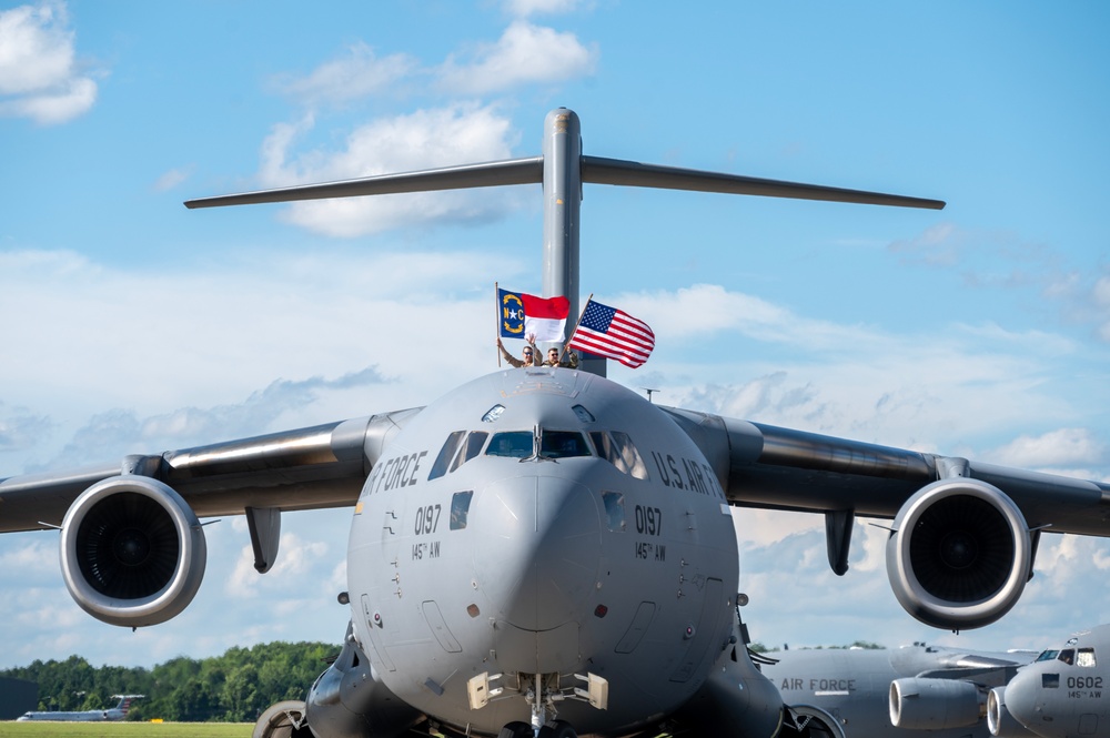 The 145th Airlift Wing deploys Airmen to the Middle East