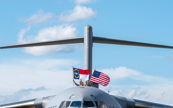 The 145th Airlift Wing deploys Airmen to the Middle East