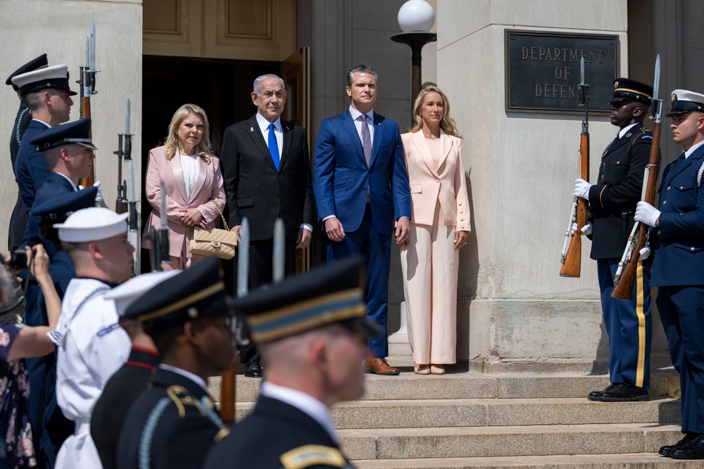 SD Hosts Israeli PM Netanyahu at the Pentagon