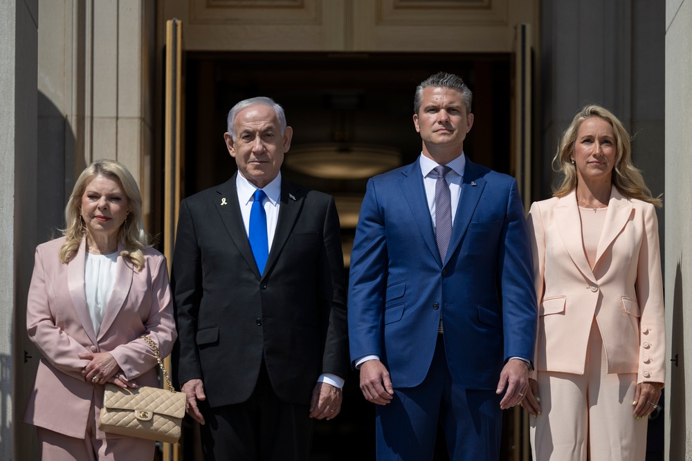 SD Hosts Israeli PM Netanyahu at the Pentagon