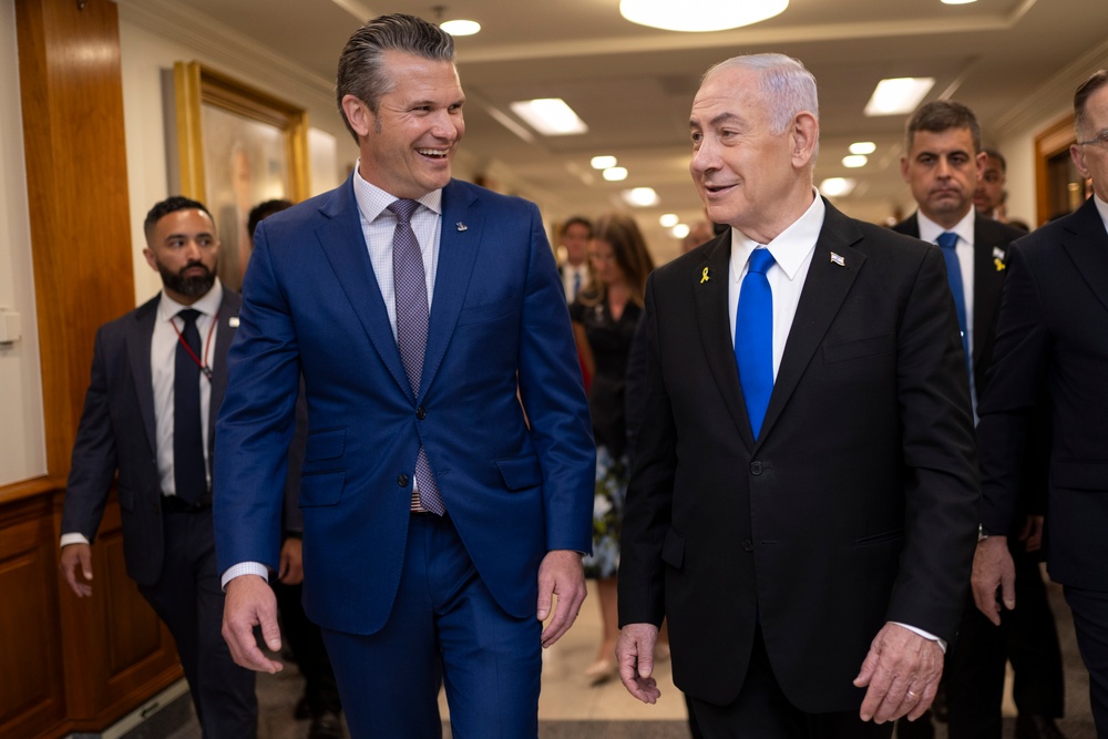 SD Hosts Israeli PM Netanyahu at the Pentagon