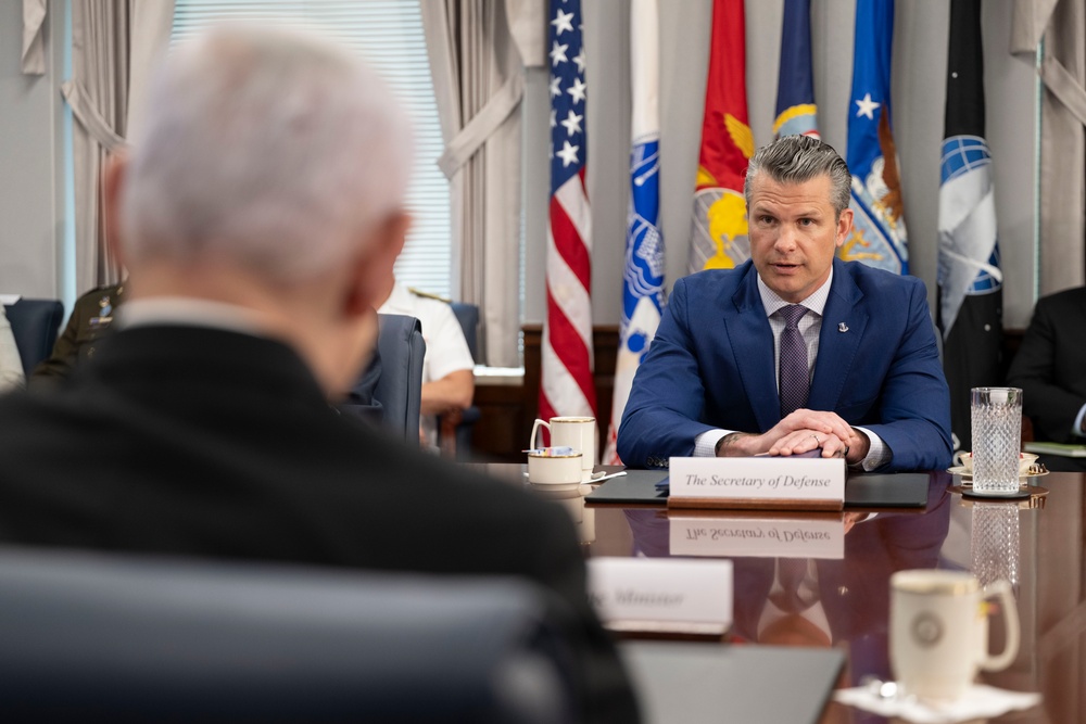 SD Hosts Israeli PM Netanyahu at the Pentagon