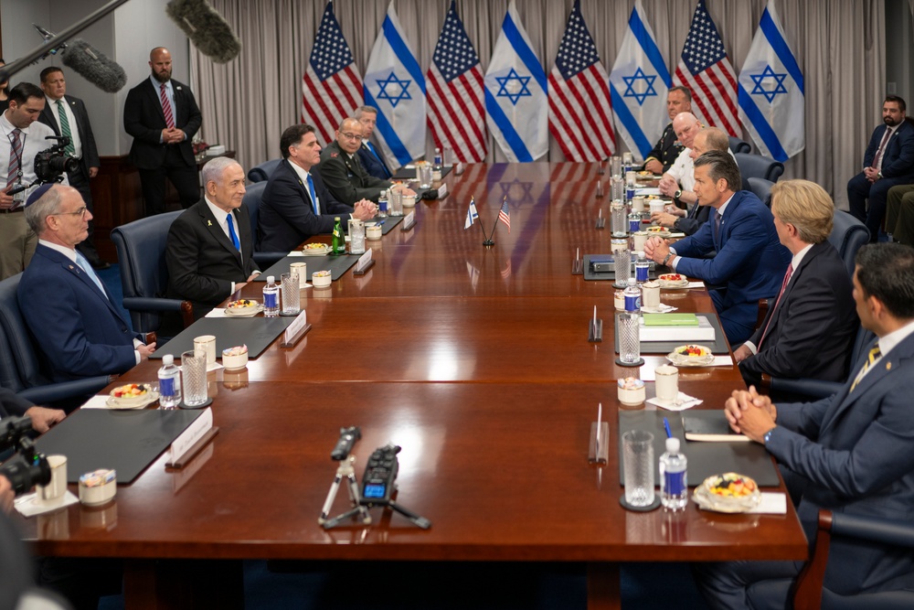 SD Hosts Israeli PM Netanyahu at the Pentagon