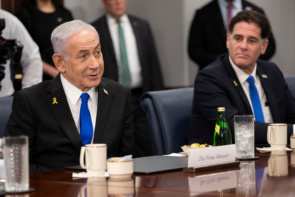 SD Hosts Israeli PM Netanyahu at the Pentagon