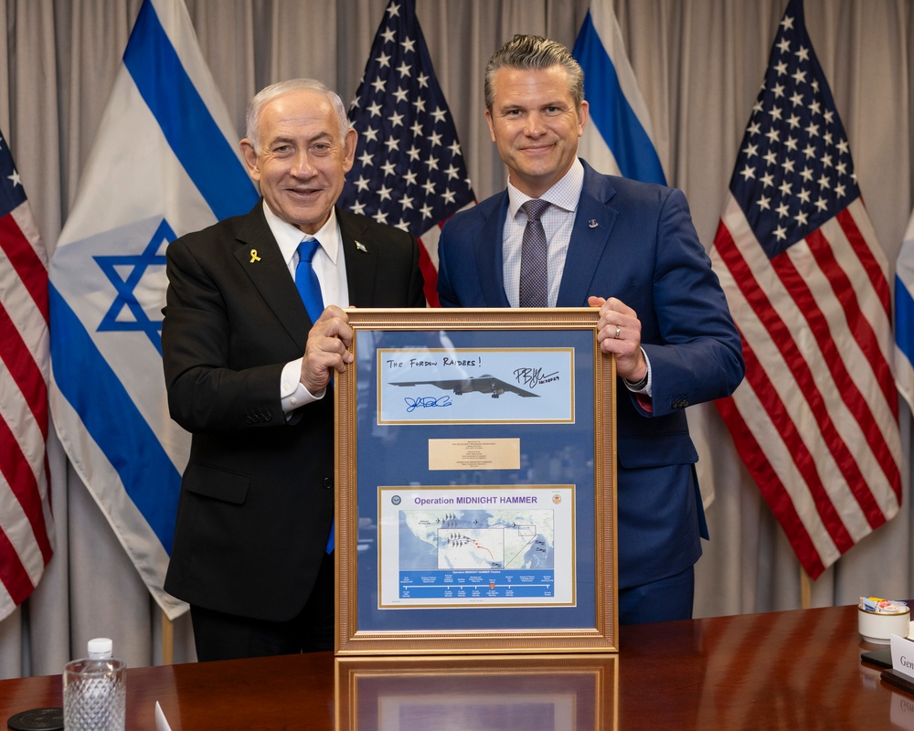 SD Hosts Israeli PM Netanyahu at the Pentagon