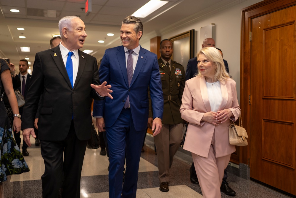 SD Hosts Israeli PM Netanyahu at the Pentagon