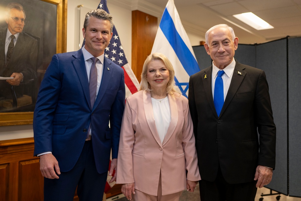 SD Hosts Israeli PM Netanyahu at the Pentagon