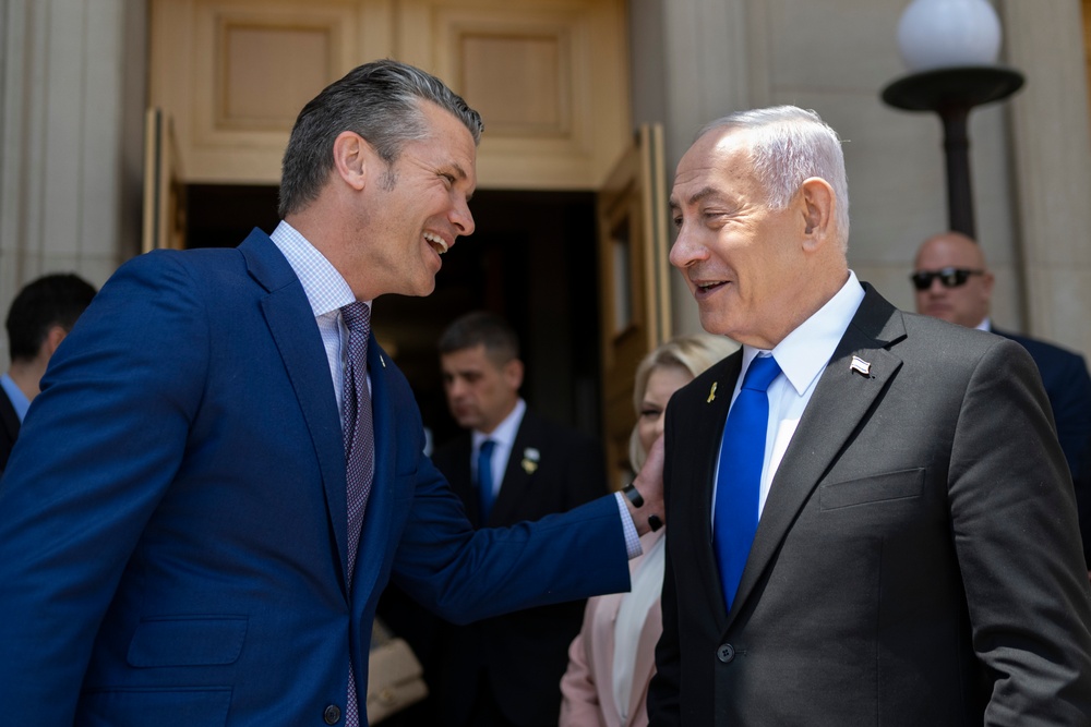 SD Hosts Israeli PM Netanyahu at the Pentagon