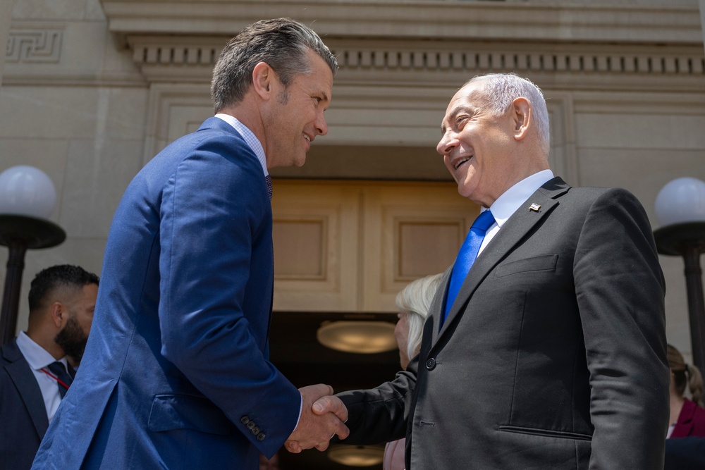 SD Hosts Israeli PM Netanyahu at the Pentagon