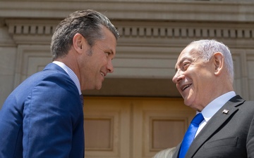 SD Hosts Israeli PM Netanyahu at the Pentagon