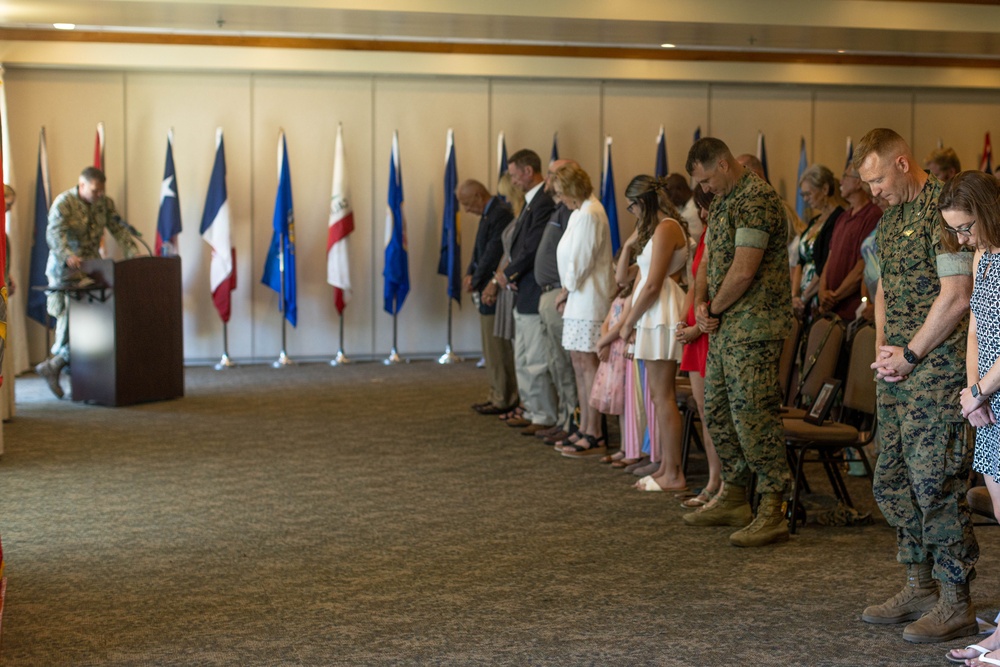 U.S. Marine Corps Maj. Thomas R. Abbott Retirement Ceremony