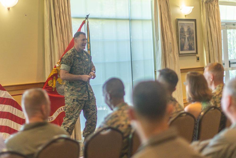 U.S. Marine Corps Maj. Thomas R. Abbott Retirement Ceremony