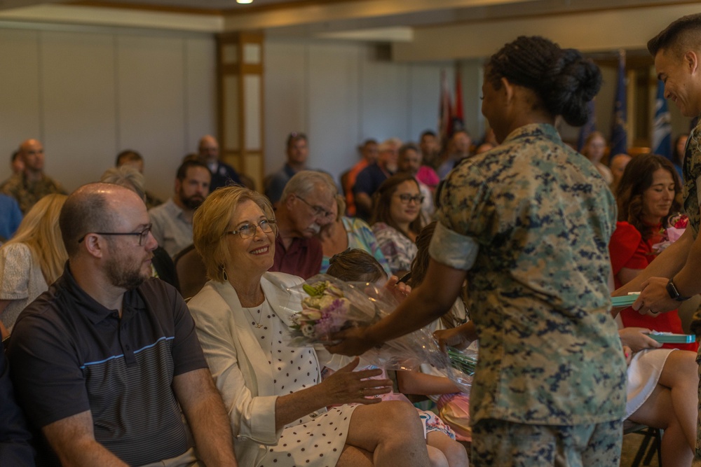 U.S. Marine Corps Maj. Thomas R. Abbott Retirement Ceremony