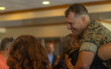 U.S. Marine Corps Maj. Thomas R. Abbott Retirement Ceremony