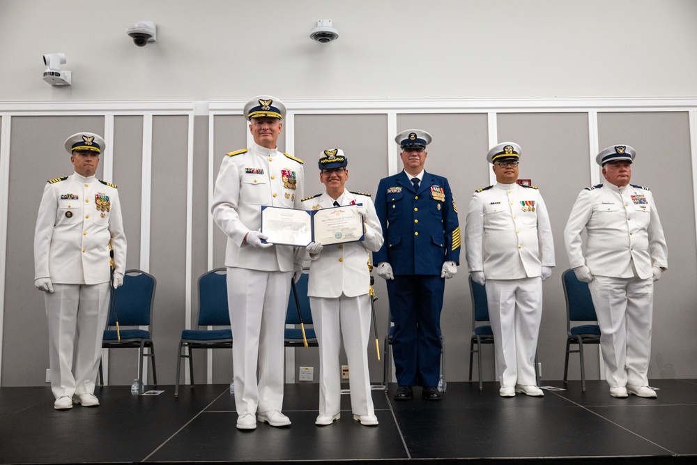 Coast Guard Sector Jacksonville holds change of command ceremony