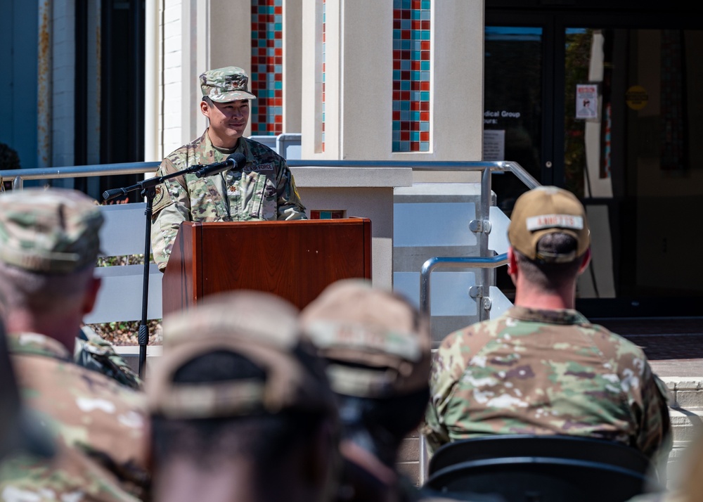 30th Operational Medical Readiness Squadron Change of Command