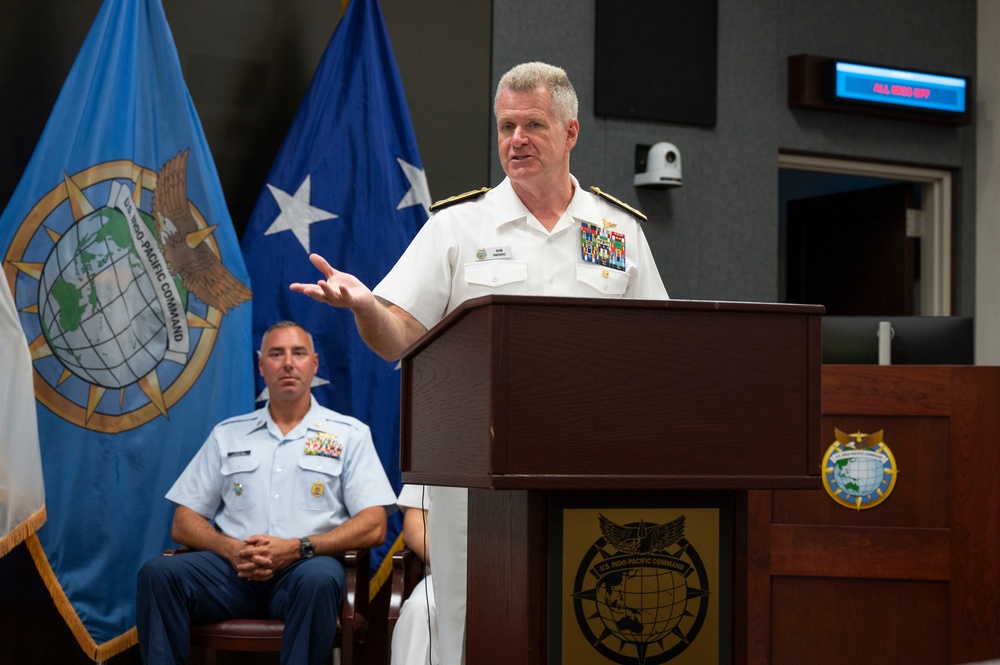 Joint Interagency Task Force-West Holds Change of Command Ceremony