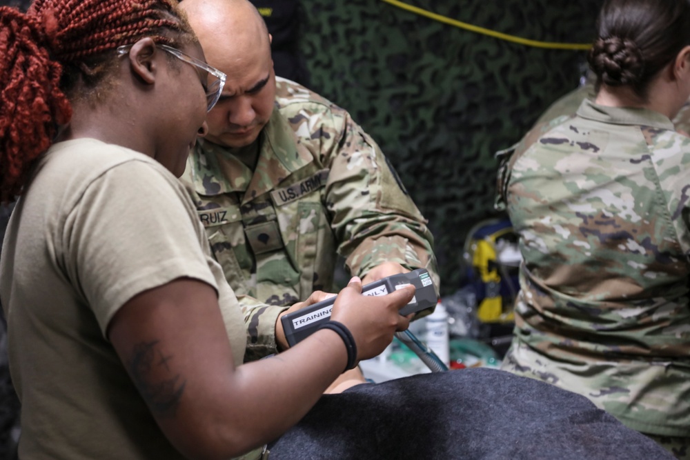 BACH Staff Train for Battlefield Care