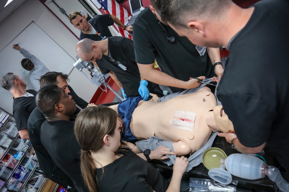 IPAP Students Practice Life-Saving Chest Tube Procedures