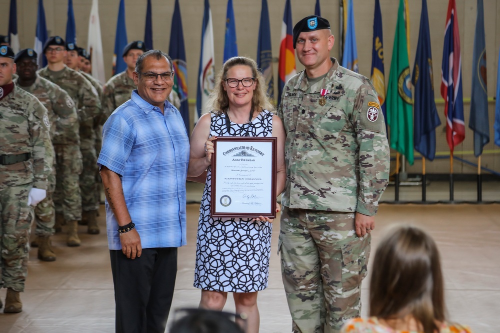 Fort Campbell Medical Readiness Battalion Change of Command