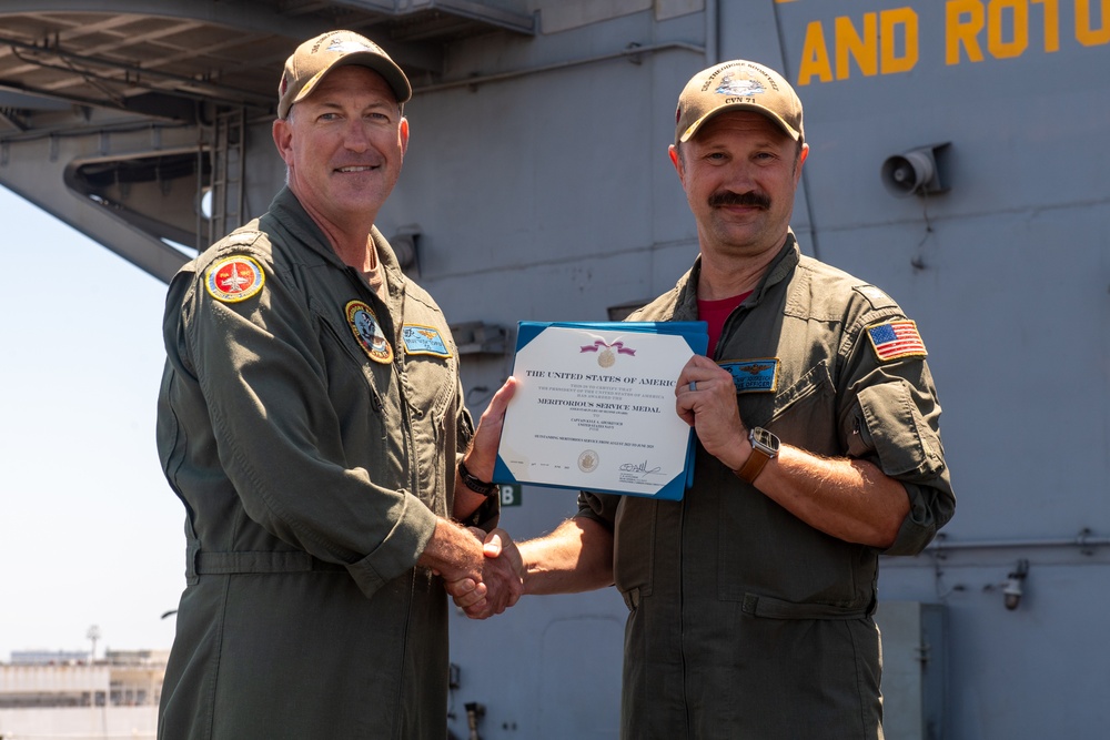 USS Theodore Roosevelt Maintenance Availability
