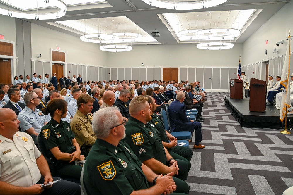 Coast Guard Sector Jacksonville holds change of command ceremony