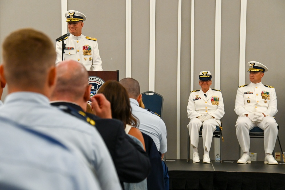 Coast Guard Sector Jacksonville holds change of command ceremony