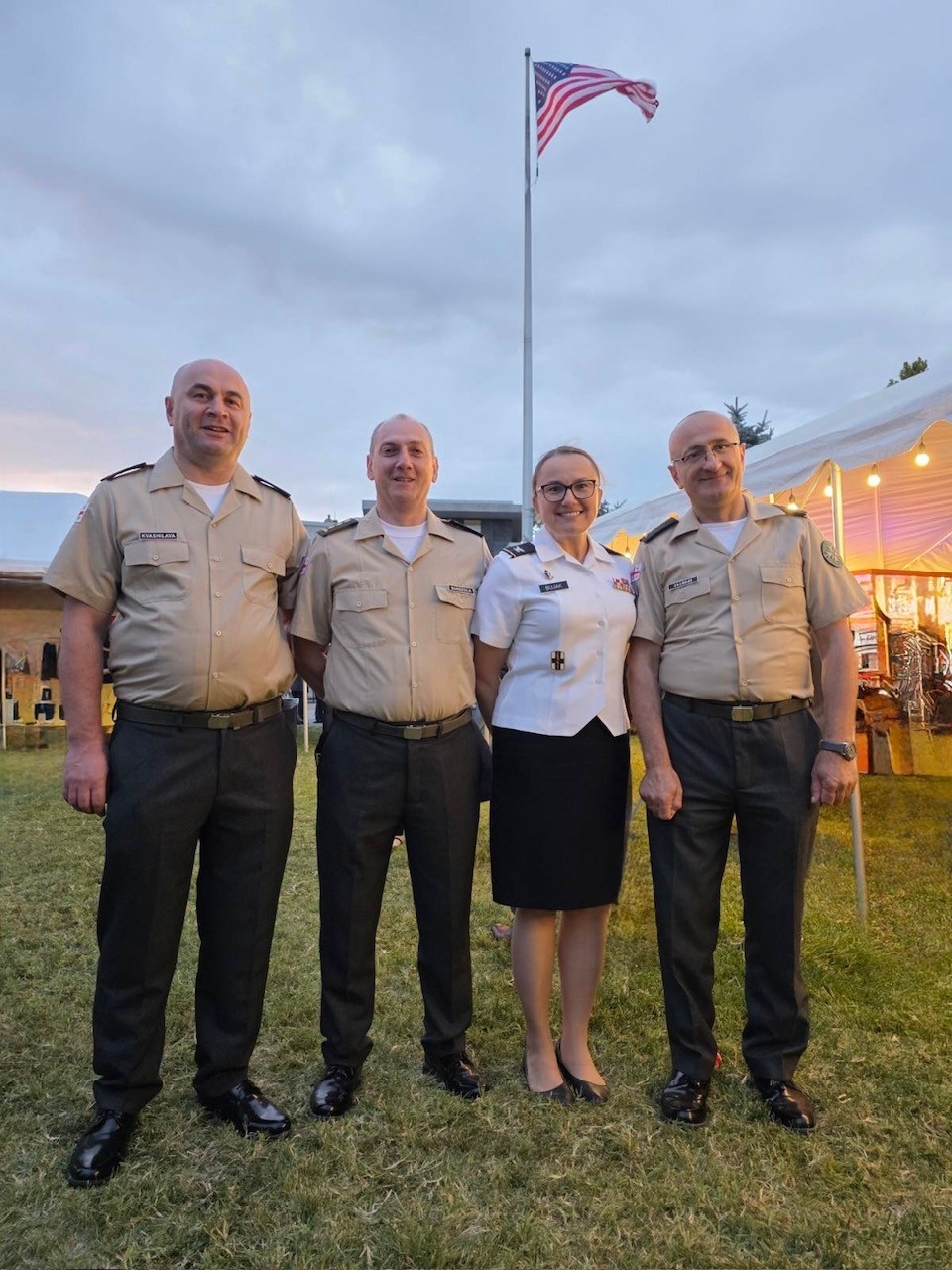 WRAIR-EME celebrates U.S. Independence Day at the U.S. Embassy in Georgia