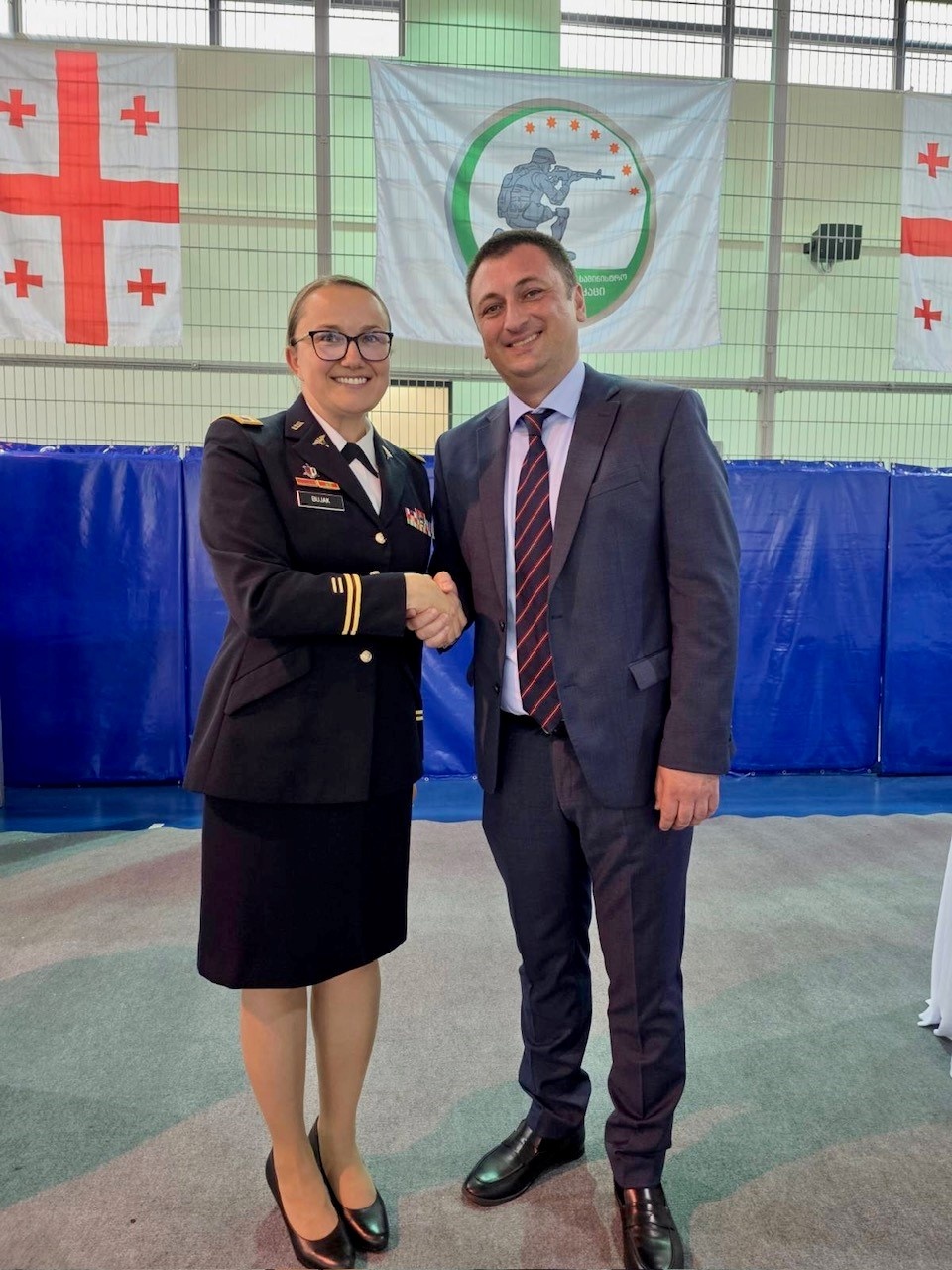 WRAIR-EME Director meets with Director of the Maro Makashvili Military Rehabilitation Center on Georgian Wounded Warriors’ Day