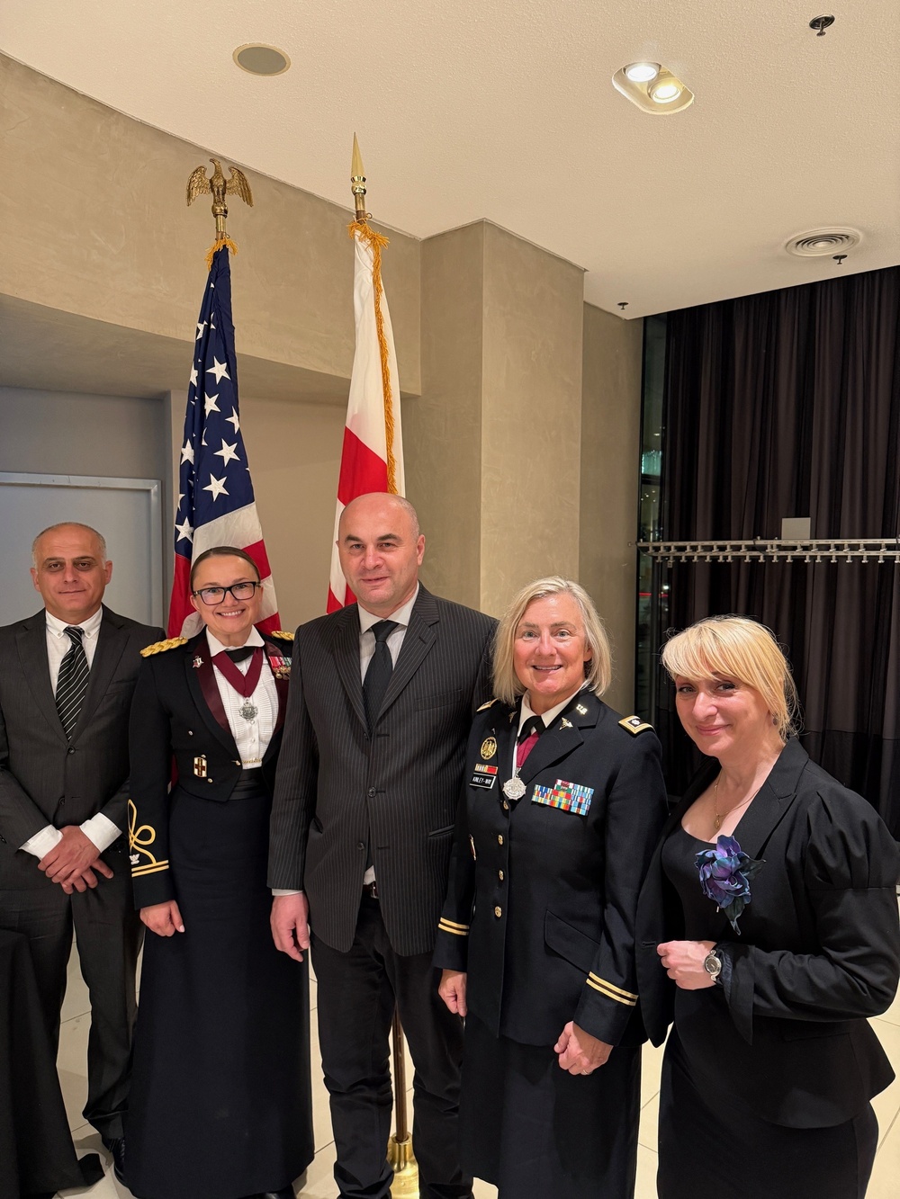 WRAIR-EME leadership participated in a dining-in to celebrate the U.S. Army’s 250th Birthday