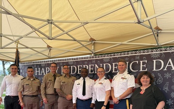 WRAIR-EME celebrates U.S. Independence Day at the U.S. Embassy in Georgia